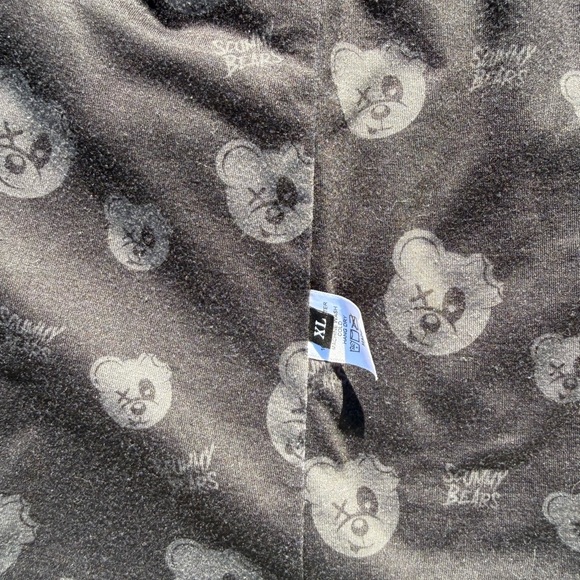 Skummy Bears Colorful Graphic Hoodie with Ice Cream Design - Picture 3 of 3